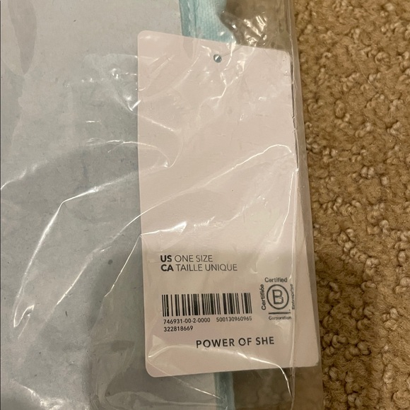 Blue Ombre Tote Bag (Athleta) with handle - Picture 3 of 4